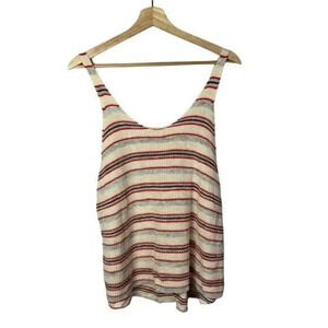 Free People Stripe Knit Sailor Tank Top S